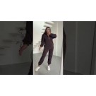 Жіночий костюм, тканина еластичний вельвет 08092602