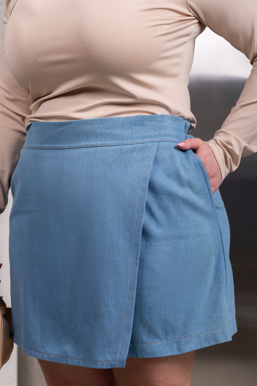 Шорты-юбка 25062618